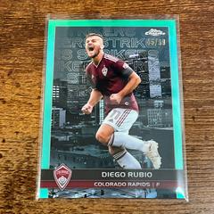 Diego Rubio [Aqua] Soccer Cards 2023 Topps Chrome MLS Big City Strikers Prices