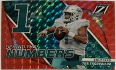 Tua Tagovailoa [Red] #BN-TT Football Cards 2022 Panini Zenith Behind the Numbers Prices