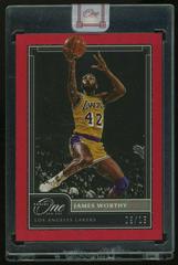 James Worthy [Red] Basketball Cards 2020 Panini One and One Prices