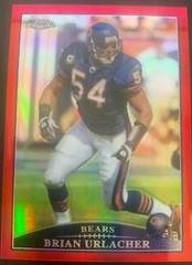 Brian Urlacher [Red Refractor] Football Cards 2009 Topps Chrome Prices