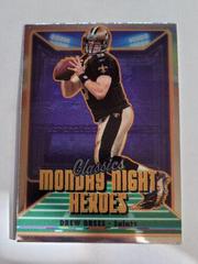 Drew Brees #MN-1 Football Cards 2022 Panini Classics Monday Night Heroes Prices