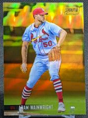 Adam Wainwright [Gold] #234 Baseball Cards 2021 Stadium Club Chrome Prices