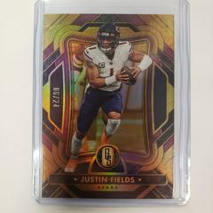 Justin Fields [Rose Gold] #1 Football Cards 2023 Panini Gold Standard Prices