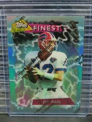 Jim Kelly [Refractor] Football Cards 1995 Topps Finest Prices