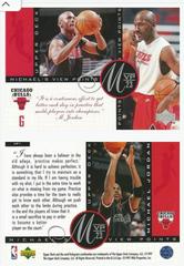 Michael Jordan #VP1 Basketball Cards 1996 Upper Deck Jordan's Viewpoints Prices