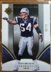 Tedy Bruschi [Gold] Football Cards 2006 Upper Deck Ultimate Collection Prices