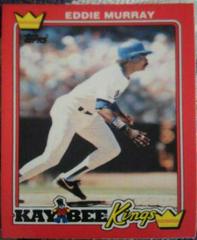 Eddie Murray #21 Baseball Cards 1990 Kaybee Kings Prices