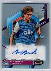 Ben Bender Soccer Cards 2023 Finest MLS Autograph Prices