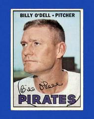 Billy O'Dell #162 Baseball Cards 1967 Topps Prices