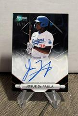 Josue De Paula [Black Lava] #PA-JD Baseball Cards 2023 Bowman Sterling Prospect Autograph Prices
