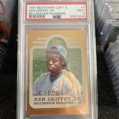Ken Griffey Jr. [Bellingham Mariners] #2 Baseball Cards 1991 Bleachers 23KT Gold Prices