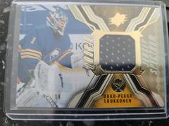 Ukko Pekka Luukkonen [Gold Spectrum] Hockey Cards 2021 SPx Rookie Jersey Prices