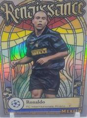 Ronaldo #R-9 Soccer Cards 2022 Topps Merlin Chrome UEFA Club Competitions Renaissance Prices