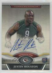 Justin Houston [Autograph] #37 Football Cards 2011 Topps Platinum Prices
