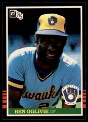 Ben Oglivie #333 Baseball Cards 1985 Donruss Prices