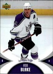 Rob Blake #49 Hockey Cards 2006 Upper Deck Mini Jersey Collection Prices