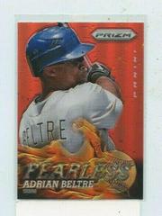 Adrian Beltre [Red Prizm] #F7 Baseball Cards 2013 Panini Prizm Fearless Prices