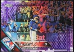 Jose Bautista [Purple Refractor] #191 Baseball Cards 2016 Topps Chrome Prices