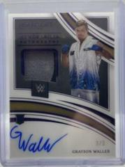 Grayson Waller [Memorabilia Autograph Acetate FOTL] #102 Wrestling Cards 2022 Panini Immaculate WWE Prices