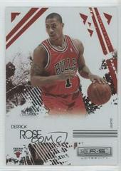 Derrick Rose [Longevity Ruby] #11 Basketball Cards 2009 Panini Rookies & Stars Prices