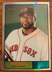 David Ortiz [Refractor] Baseball Cards 2010 Topps Heritage Chrome Prices