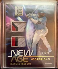 Manuel Margot [Gold] Baseball Cards 2022 Panini Capstone New Age Materials Prices