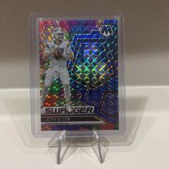 Josh Allen [Blue] #SW-4 Football Cards 2022 Panini Mosaic Swagger Prices
