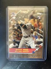 Aaron Judge [Walnut] #1W Baseball Cards 2017 Topps on Demand All Star Game Homage to '87 Prices