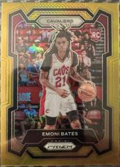Emoni Bates [Gold] #169 Basketball Cards 2023 Panini Prizm Prices