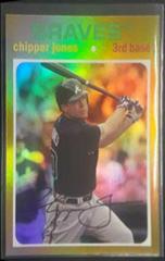 Chipper Jones [Gold Foil] #77 Baseball Cards 2012 Topps Archives Prices