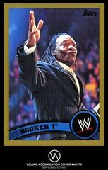 Booker T [Gold] #22 Wrestling Cards 2011 Topps WWE Prices