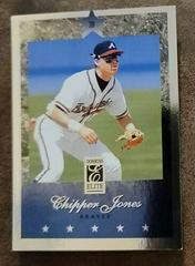 Chipper Jones #8 Baseball Cards 1997 Panini Donruss Elite Prices