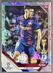 Pedri [Starball] Soccer Cards 2021 Topps UEFA Champions League 1st Edition Prices