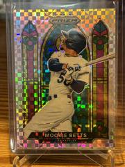 Mookie Betts [Power Plaid Prizm] #SG-2 Baseball Cards 2021 Panini Prizm Stained Glass Prices