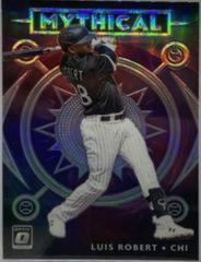 Luis Robert [Holo] Baseball Cards 2020 Panini Donruss Optic Mythical Prices