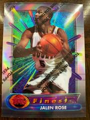 Jalen Rose [Refractor w/ Coating] Basketball Cards 1994 Finest Prices