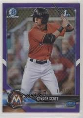 Scott Kingery [Purple Refractor] #3 Baseball Cards 2018 Bowman Chrome Prices