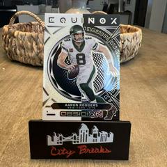 Aaron Rodgers [Yellow Electric Etch] #19 Football Cards 2023 Panini Obsidian Equinox Prices