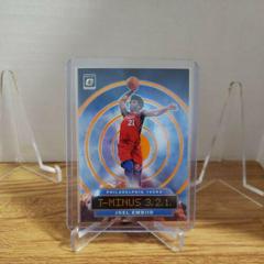 Joel Embiid [Orange] Basketball Cards 2019 Panini Donruss Optic T-Minus 3,2,1 Prices