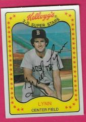 Fred Lynn #40 Baseball Cards 1981 Kellogg's Prices