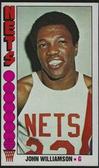John Williamson #113 Basketball Cards 1976 Topps Prices