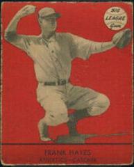 Frank Hayes [Red Background] Baseball Cards 1941 Goudey Prices