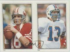 Joe Montana, Dan Marino Football Cards 1985 Topps Stickers Prices
