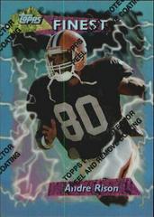Andre Rison #260 Football Cards 1995 Topps Finest Prices