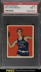 Leo John Mogus Basketball Cards 1948 Bowman Prices