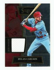 Dylan Carlson Baseball Cards 2022 Panini Select Swatches Prices