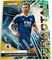 James Maddison [Gold] Soccer Cards 2022 Panini Prizm Premier League Fractal Prices