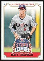 Matt Chapman #72 Baseball Cards 2015 Panini USA Stars & Stripes Prices