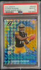 George Pickens [Gold] #RW-GP Football Cards 2022 Panini Zenith Rookie Wave Prices