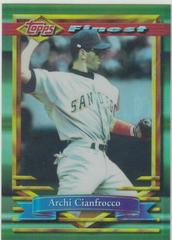 Archi Cianfrocco [Refractor] #144 Baseball Cards 1994 Finest Prices